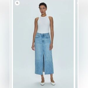 Pistola Alice Denim Midi skirt
